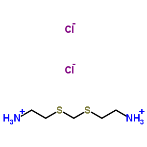Bis(2-aminoethylthio)methane dihydrochlorideStructure,22965-82-8Structure Bis(2-aminoethylthio)methane dihydrochloride Structure,22965-82-8Structure