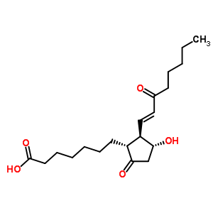 (11alpha,13E)-11-Hydroxy-9,15-Dioxo-Prost-13-En-1-Oic AcidStructure,22973-19-9Structure (11alpha,13E)-11-Hydroxy-9,15-Dioxo-Prost-13-En-1-Oic Acid Structure,22973-19-9Structure