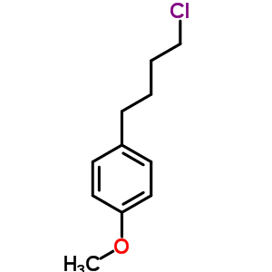 Benzene,1-(4-chlorobutyl)-4-methoxy-Structure,23002-61-1Structure Benzene,1-(4-chlorobutyl)-4-methoxy- Structure,23002-61-1Structure