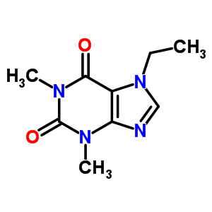 7-Ethyl theophyllineStructure,23043-88-1Structure 7-Ethyl theophylline Structure,23043-88-1Structure