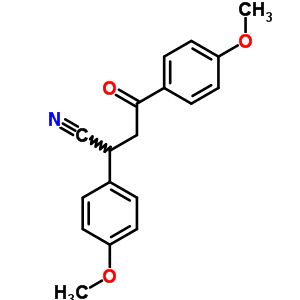 Benzenebutanenitrile,4-methoxy-a-(4-methoxyphenyl)-g-oxo-Structure,23073-04-3Structure Benzenebutanenitrile,4-methoxy-a-(4-methoxyphenyl)-g-oxo- Structure,23073-04-3Structure