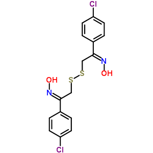 Acetophenone,2,2-dithiobis[4-chloro-, dioxime (8ci)Structure,23080-36-6Structure Acetophenone,2,2-dithiobis[4-chloro-, dioxime (8ci) Structure,23080-36-6Structure
