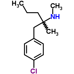 Benzeneethanamine,4-chloro-n,a-dimethyl-a-propyl-, hydrochloride (1:1)Structure,2314-04-7Structure Benzeneethanamine,4-chloro-n,a-dimethyl-a-propyl-, hydrochloride (1:1) Structure,2314-04-7Structure