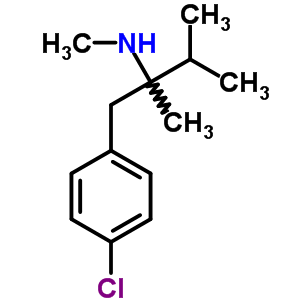 Benzeneethanamine,4-chloro-n,a-dimethyl-a-(1-methylethyl)-, hydrochloride(1:1)Structure,2314-06-9Structure Benzeneethanamine,4-chloro-n,a-dimethyl-a-(1-methylethyl)-, hydrochloride(1:1) Structure,2314-06-9Structure