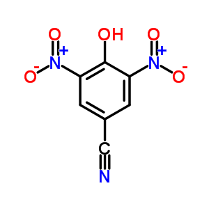 4-Hydroxy-3,5-dinitrobenzonitrile Structure,2315-80-2Structure