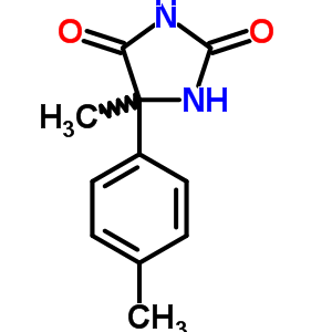 5-(4-Methylphenyl)-5-methylhydantoinStructure,23186-96-1Structure 5-(4-Methylphenyl)-5-methylhydantoin Structure,23186-96-1Structure