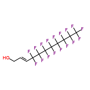1H,1H,2H,3H-perfluoroundec-2-en-1-olStructure,2340-84-3Structure 1H,1H,2H,3H-perfluoroundec-2-en-1-ol Structure,2340-84-3Structure