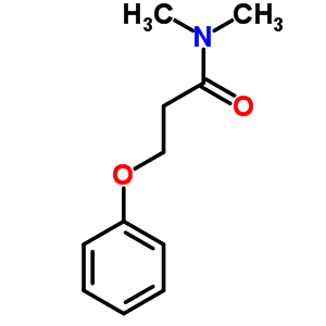 Propanamide,n,n-dimethyl-3-phenoxy-Structure,23500-64-3Structure Propanamide,n,n-dimethyl-3-phenoxy- Structure,23500-64-3Structure