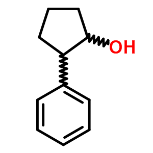 Cyclopentanol,2-phenyl-, (1r,2r)-rel-Structure,2362-73-4Structure Cyclopentanol,2-phenyl-, (1r,2r)-rel- Structure,2362-73-4Structure