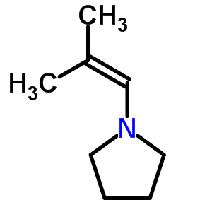 1-(2-Methyl-1-propenyl)pyrrolidineStructure,2403-57-8Structure 1-(2-Methyl-1-propenyl)pyrrolidine Structure,2403-57-8Structure