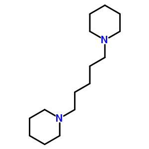 Piperidine,1,1-(1,5-pentanediyl)bis-Structure,24362-44-5Structure Piperidine,1,1-(1,5-pentanediyl)bis- Structure,24362-44-5Structure