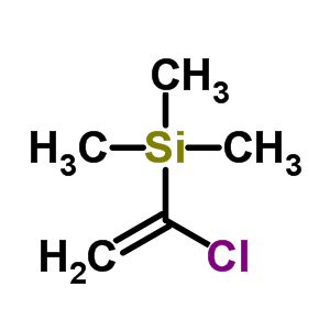 1-ChlorovinyltrimethylsilaneStructure,2441-29-4Structure 1-Chlorovinyltrimethylsilane Structure,2441-29-4Structure