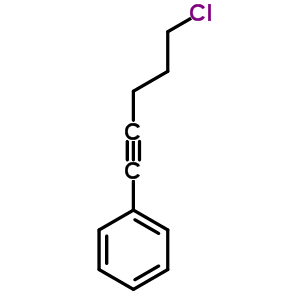 Benzene,(5-chloro-1-pentyn-1-yl)-Structure,24463-87-4Structure Benzene,(5-chloro-1-pentyn-1-yl)- Structure,24463-87-4Structure