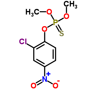 (2-Chloro-4-nitrophenoxy)-dimethoxy-sulfanylidenephosphoraneStructure,2463-84-5Structure (2-Chloro-4-nitrophenoxy)-dimethoxy-sulfanylidenephosphorane Structure,2463-84-5Structure