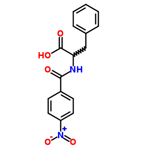 N-(4-硝基苯甲?；?-L-苯基丙氨酸結(jié)構(gòu)式_24758-96-1結(jié)構(gòu)式