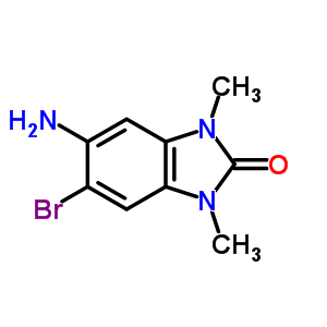5-Amino-6-bromo-1,3-dimethyl-1,3-dihydro-benzoimidazol-2-oneStructure,24786-52-5Structure 5-Amino-6-bromo-1,3-dimethyl-1,3-dihydro-benzoimidazol-2-one Structure,24786-52-5Structure