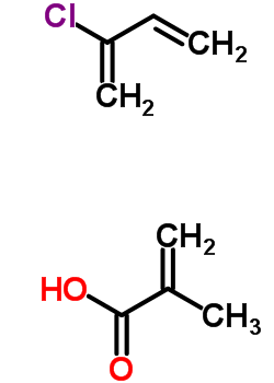 2-Methyl-2-propenoic acid polymer with 2-chloro-1,3-butadieneStructure,25053-30-9Structure 2-Methyl-2-propenoic acid polymer with 2-chloro-1,3-butadiene Structure,25053-30-9Structure