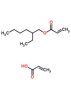 2-Propenoic acid, polymer with 2-ethylhexyl 2-propenoateStructure,25134-51-4Structure 2-Propenoic acid, polymer with 2-ethylhexyl 2-propenoate Structure,25134-51-4Structure