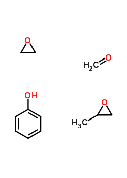 Formaldehyde, polymer with methyloxirane, oxirane and phenolStructure,25134-86-5Structure Formaldehyde, polymer with methyloxirane, oxirane and phenol Structure,25134-86-5Structure