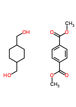 Dimethyl terephthalate, polymer with 1,4-cyclohexanedimethanolStructure,25135-20-0Structure Dimethyl terephthalate, polymer with 1,4-cyclohexanedimethanol Structure,25135-20-0Structure