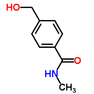 4-(羥甲基)-N-甲基苯甲酰胺結(jié)構(gòu)式_251988-35-9結(jié)構(gòu)式