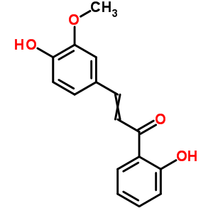 2-Propen-1-one,3-(4-hydroxy-3-methoxyphenyl)-1-(2-hydroxyphenyl)-Structure,25205-49-6Structure 2-Propen-1-one,3-(4-hydroxy-3-methoxyphenyl)-1-(2-hydroxyphenyl)- Structure,25205-49-6Structure