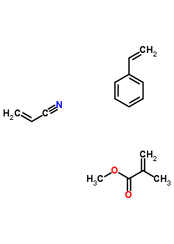 2-Methyl-2-propenoic acid methyl ester polymer with ethenylbenzene and 2-propenenitrileStructure,25213-88-1Structure 2-Methyl-2-propenoic acid methyl ester polymer with ethenylbenzene and 2-propenenitrile Structure,25213-88-1Structure