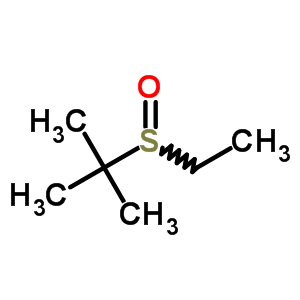 Propane,2-(ethylsulfinyl)-2-methyl-Structure,25432-20-6Structure Propane,2-(ethylsulfinyl)-2-methyl- Structure,25432-20-6Structure