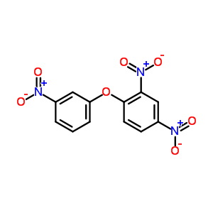 Benzene,2,4-dinitro-1-(3-nitrophenoxy)-Structure,2548-97-2Structure Benzene,2,4-dinitro-1-(3-nitrophenoxy)- Structure,2548-97-2Structure