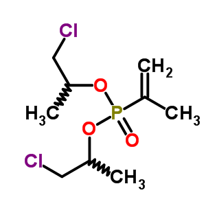 Phosphonic acid,(1-methylethenyl)-, bis(2-chloro-1-methylethyl) ester (9ci)Structure,25598-37-2Structure Phosphonic acid,(1-methylethenyl)-, bis(2-chloro-1-methylethyl) ester (9ci) Structure,25598-37-2Structure