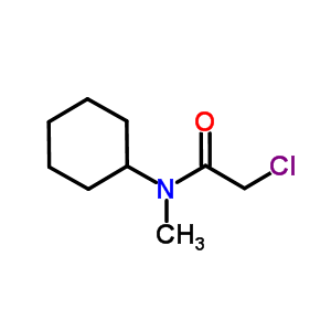 2-Chloro-n-cyclohexyl-n-methylacetamideStructure,2567-56-8Structure 2-Chloro-n-cyclohexyl-n-methylacetamide Structure,2567-56-8Structure