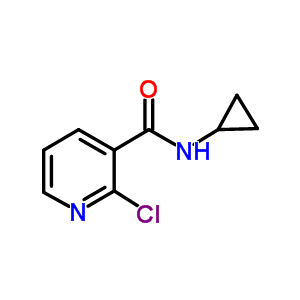 2-Chloro-n-cyclopropylnicotinamideStructure,25764-78-7Structure 2-Chloro-n-cyclopropylnicotinamide Structure,25764-78-7Structure