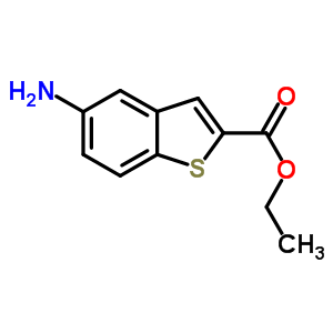 Ethyl 5-amino-1-benzothiophene-2-carboxylateStructure,25785-10-8Structure Ethyl 5-amino-1-benzothiophene-2-carboxylate Structure,25785-10-8Structure