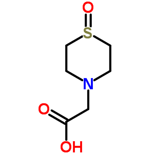 1-Oxide-4-thiomorpholine acetic acidStructure,258530-60-8Structure 1-Oxide-4-thiomorpholine acetic acid Structure,258530-60-8Structure
