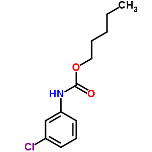 Carbamic acid,(3-chlorophenyl)-, pentyl ester (9ci)Structure,2610-70-0Structure Carbamic acid,(3-chlorophenyl)-, pentyl ester (9ci) Structure,2610-70-0Structure