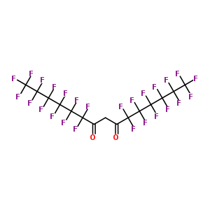 8H,8h-perfluoropentadecane-7,9-dioneStructure,261503-74-6Structure 8H,8h-perfluoropentadecane-7,9-dione Structure,261503-74-6Structure
