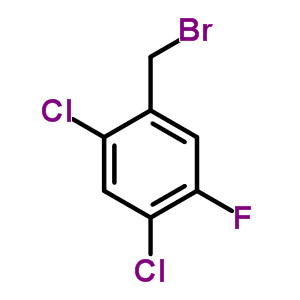 2,4-Dichloro-5-fluorobenzyl bromideStructure,261763-27-3Structure 2,4-Dichloro-5-fluorobenzyl bromide Structure,261763-27-3Structure