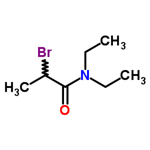 Propanamide,2-bromo-n,n-diethyl-Structure,2620-12-4Structure Propanamide,2-bromo-n,n-diethyl- Structure,2620-12-4Structure