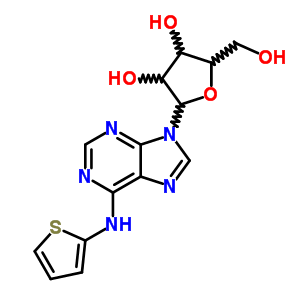 Adenosine, n-2-thienyl-(8ci)Structure,26293-53-8Structure Adenosine, n-2-thienyl-(8ci) Structure,26293-53-8Structure