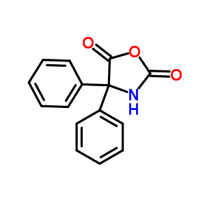 4,4-Diphenyloxazolidine-2,5-dioneStructure,26314-06-7Structure 4,4-Diphenyloxazolidine-2,5-dione Structure,26314-06-7Structure