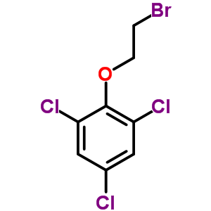 2-(2,4,6-Trichlorophenoxy)-1-bromoethaneStructure,26378-23-4Structure 2-(2,4,6-Trichlorophenoxy)-1-bromoethane Structure,26378-23-4Structure
