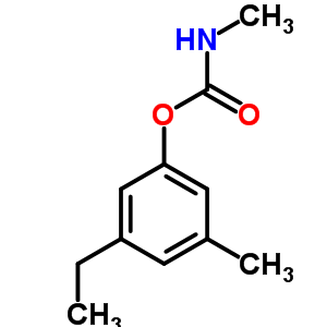 Phenol,3-ethyl-5-methyl-, 1-(n-methylcarbamate)Structure,2655-16-5Structure Phenol,3-ethyl-5-methyl-, 1-(n-methylcarbamate) Structure,2655-16-5Structure