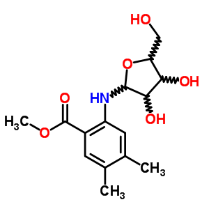 Anthranilic acid,4,5-dimethyl-n-d-ribofuranosyl-, methyl ester (8ci)Structure,26909-51-3Structure Anthranilic acid,4,5-dimethyl-n-d-ribofuranosyl-, methyl ester (8ci) Structure,26909-51-3Structure