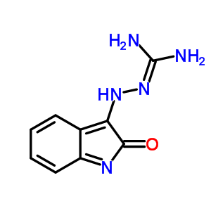 Hydrazinecarboximidamide,2-(1,2-dihydro-2-oxo-3h-indol-3-ylidene)-Structure,26912-25-4Structure Hydrazinecarboximidamide,2-(1,2-dihydro-2-oxo-3h-indol-3-ylidene)- Structure,26912-25-4Structure
