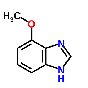 1H-benzimidazole, 4-methoxy-Structure,27080-53-1Structure 1H-benzimidazole, 4-methoxy- Structure,27080-53-1Structure