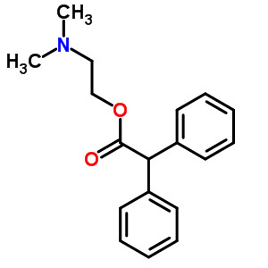 Benzeneacetic acid, a-phenyl-, 2-(dimethylamino)ethylester, hydrochloride (9ci)Structure,2723-37-7Structure Benzeneacetic acid, a-phenyl-, 2-(dimethylamino)ethylester, hydrochloride (9ci) Structure,2723-37-7Structure