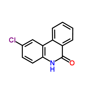2-Chlorophenanthridin-6(5h)-oneStructure,27353-44-2Structure 2-Chlorophenanthridin-6(5h)-one Structure,27353-44-2Structure