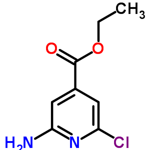 2-Amino-6-chloroisonicotinic acid ethyl esterStructure,28056-05-5Structure 2-Amino-6-chloroisonicotinic acid ethyl ester Structure,28056-05-5Structure