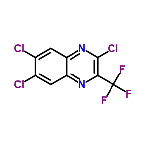 2,6,7-Trichloro-3-trifluoromethylquinoxalineStructure,281209-13-0Structure 2,6,7-Trichloro-3-trifluoromethylquinoxaline Structure,281209-13-0Structure