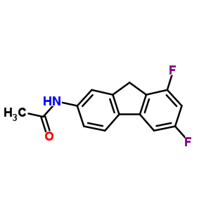 Acetamide,n-(6,8-difluoro-9h-fluoren-2-yl)-Structure,2841-34-1Structure Acetamide,n-(6,8-difluoro-9h-fluoren-2-yl)- Structure,2841-34-1Structure
